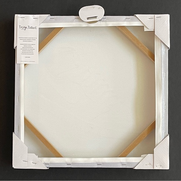 DESIGN DISTRICT STUDIO Wall Art Print Nike Jordans 14x14 Pink Glitter Canvas NEW - Picture 7 of 8